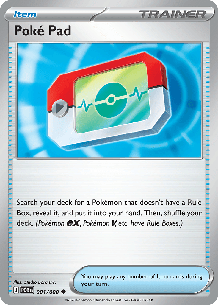 [Reverse Holo] Poké Pad