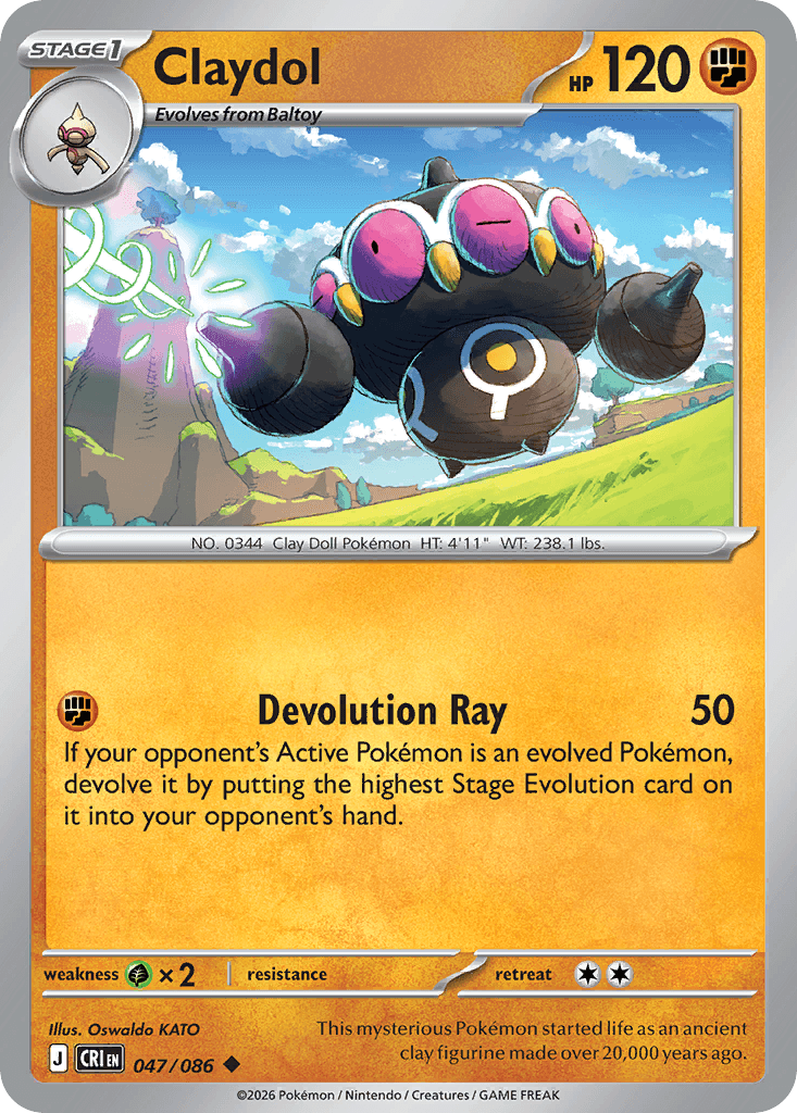 [Reverse Holo] Claydol