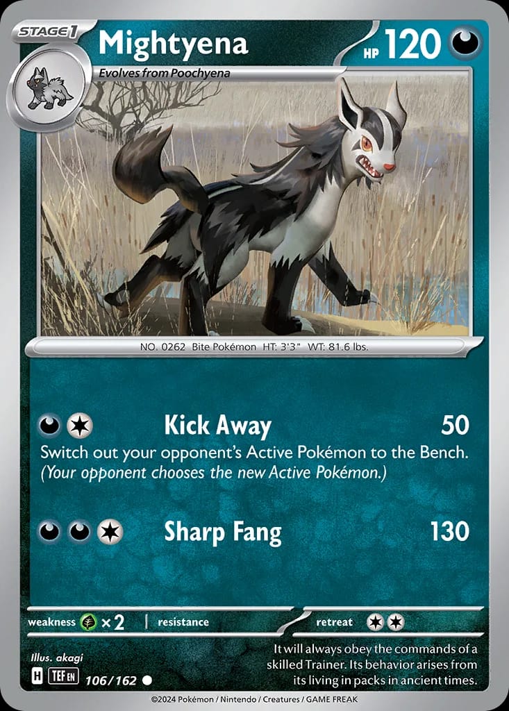 [Reverse Holo] Mightyena