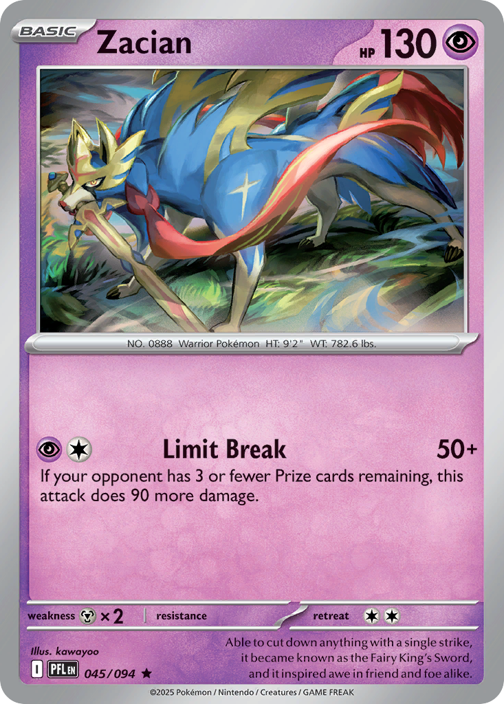 [Reverse Holo] Zacian
