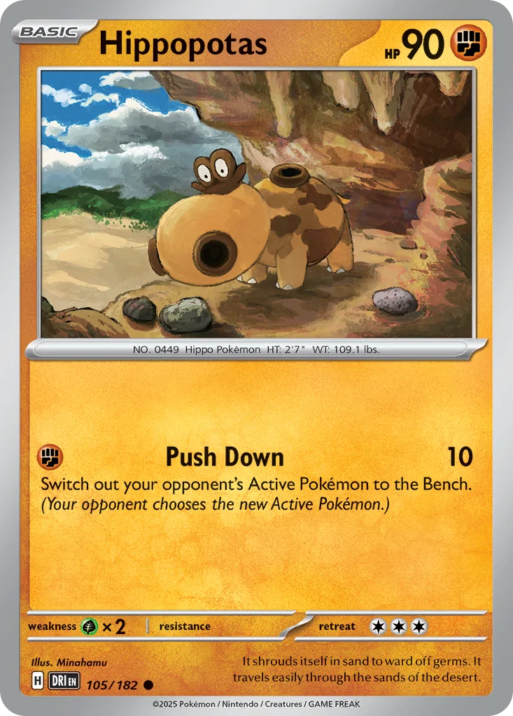 [Reverse Holo] Hippopotas