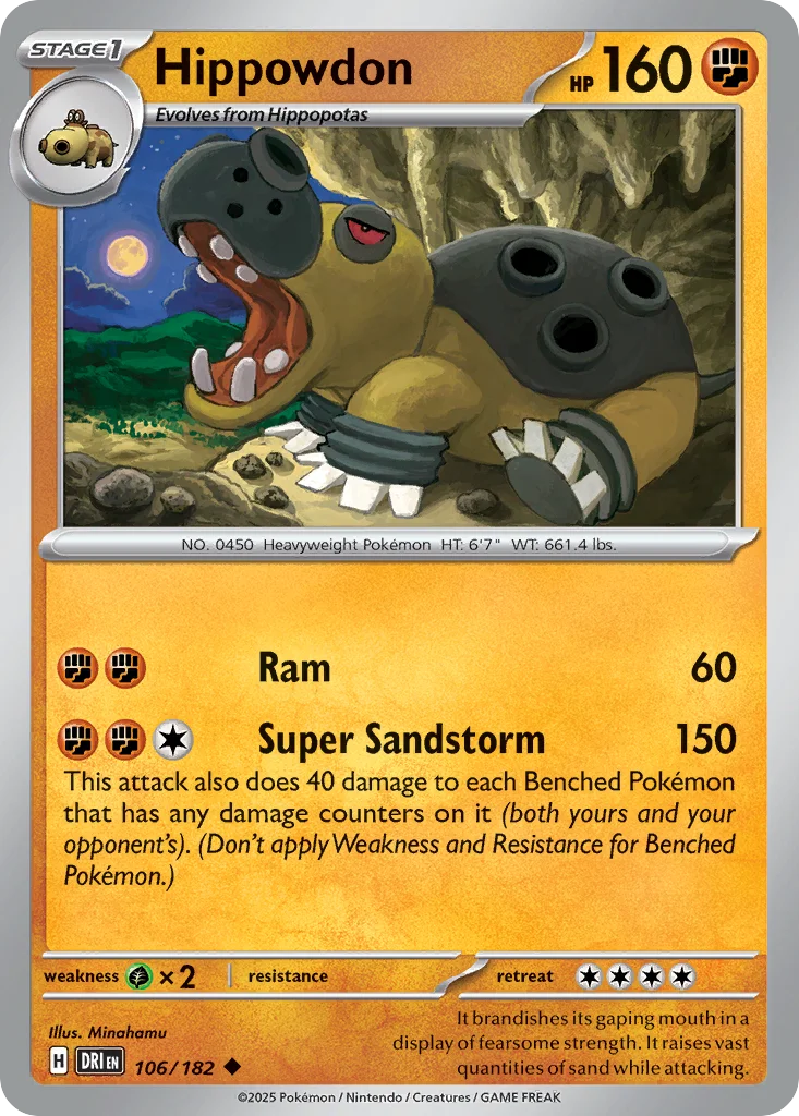 [Reverse Holo] Hippowdon