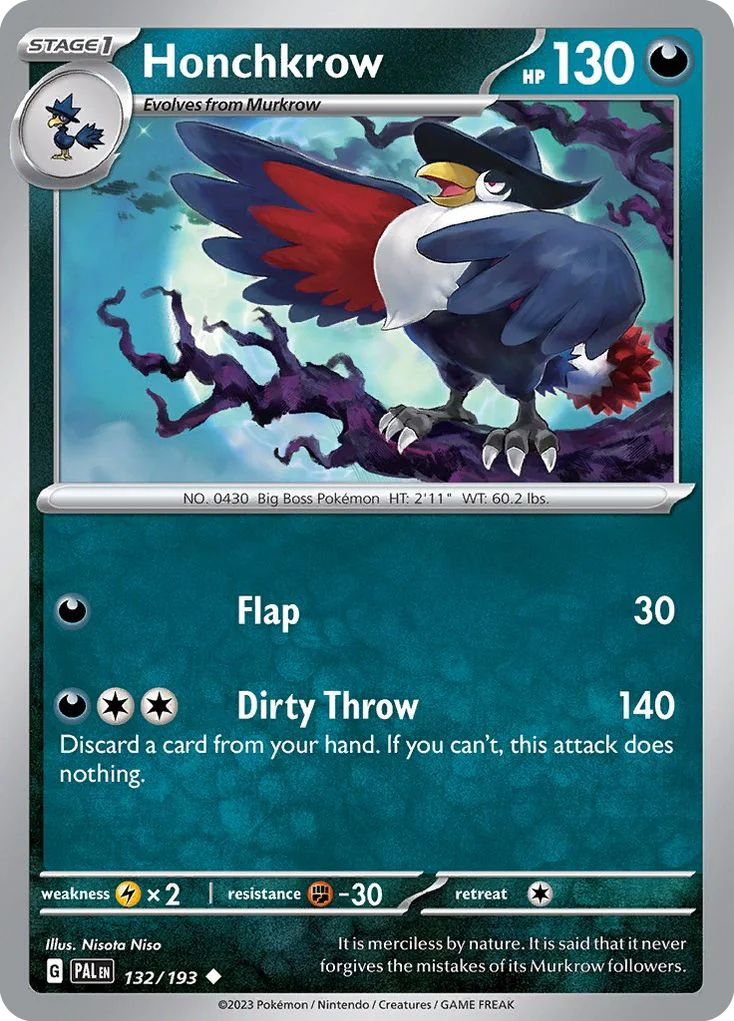 [Reverse Holo] Honchkrow
