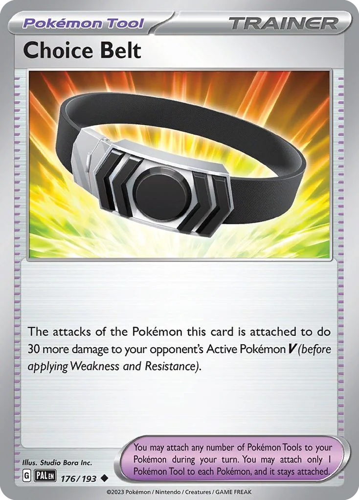 [Reverse Holo] Choice Belt