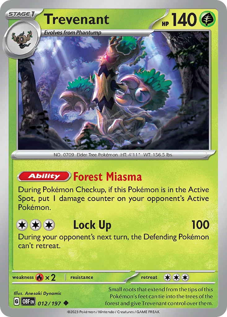 [Reverse Holo] Trevenant