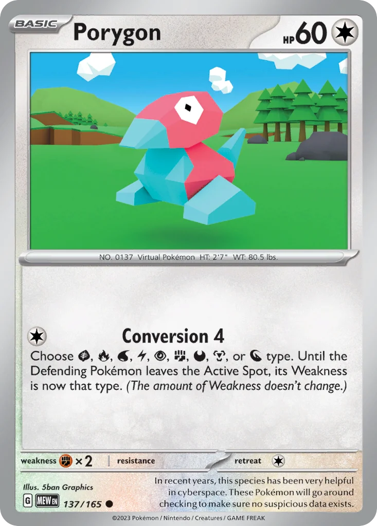 [Reverse Holo] Porygon