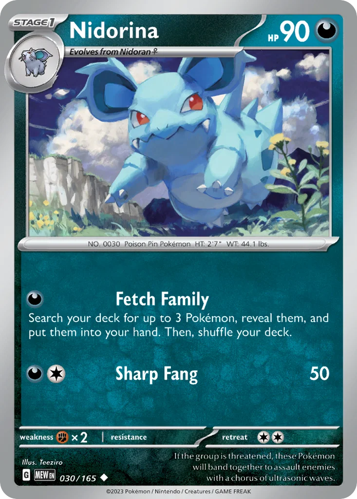 [Reverse Holo] Nidorina