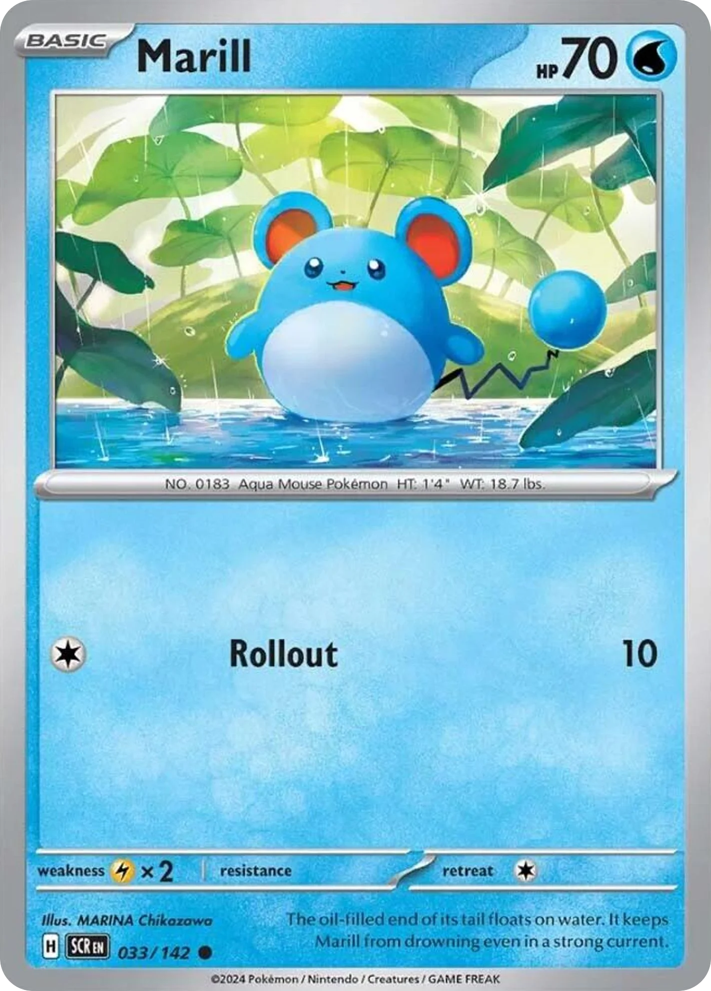 [Reverse Holo] Marill
