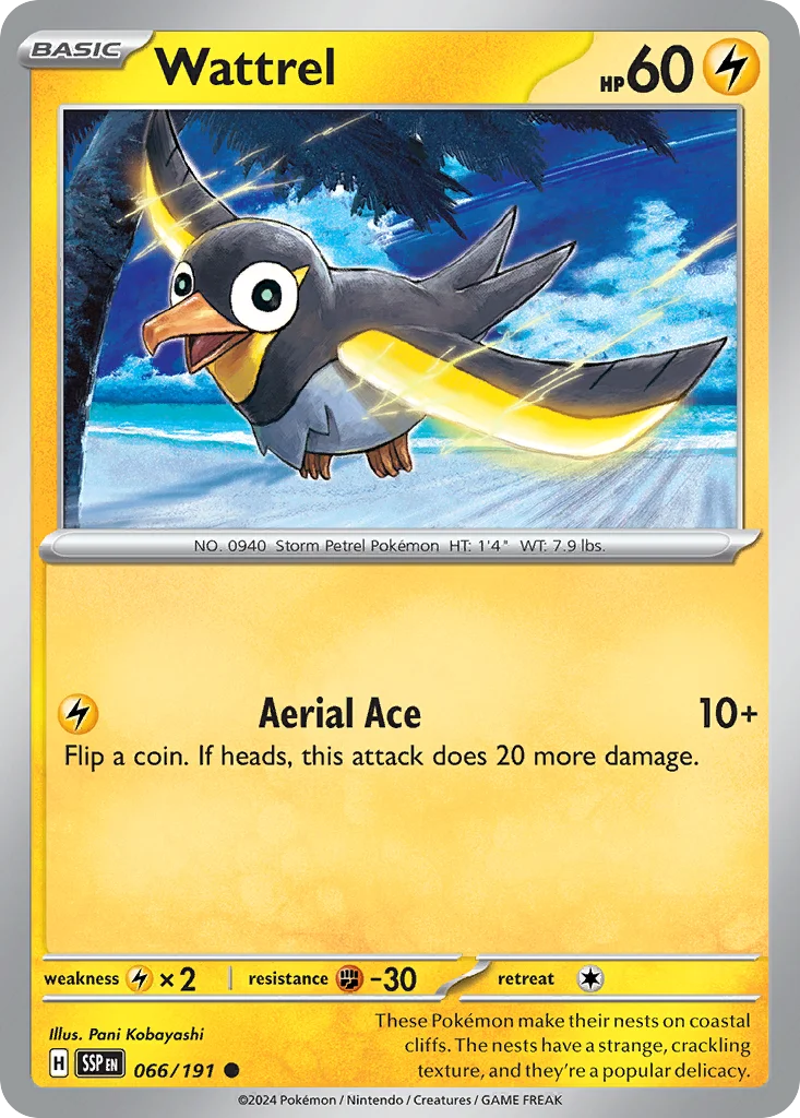 [Reverse Holo] Wattrel