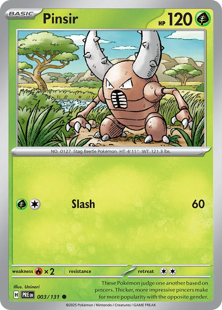 [Reverse Holo] Pinsir