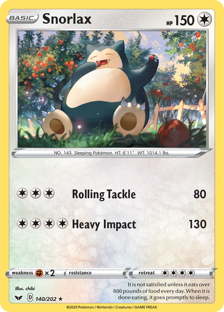 [Cosmos Holo] Snorlax