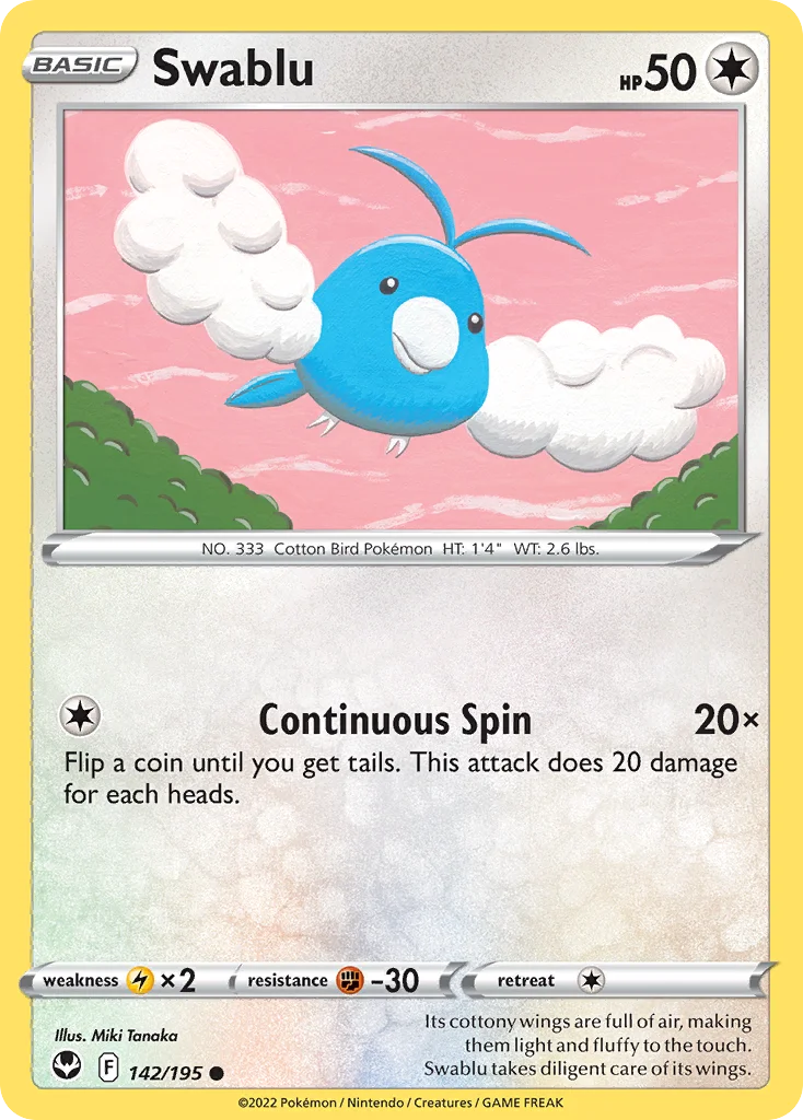 [Reverse Holo] Swablu